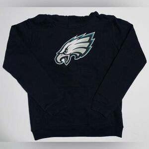 Philadelphia Eagles Youth Team Logo Pullover Hoodie